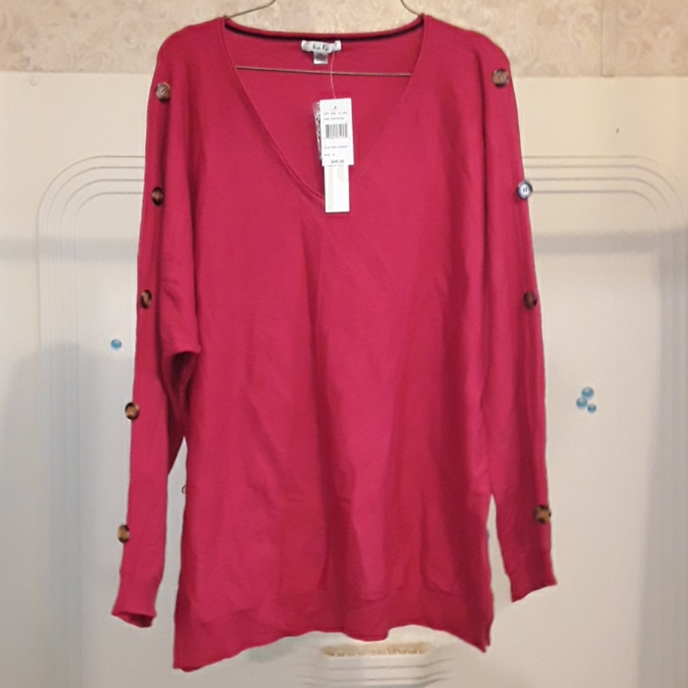 *2 For 12*  Red XL Isela Sweater